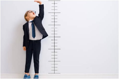 children taller