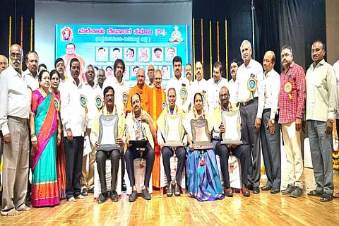 devanga samaja programme at rangamandira