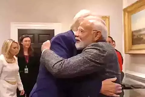 Modi meets Trump