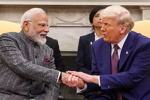 PM Modi meets Donald Trump