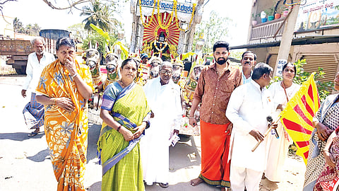 ಶಿವ ಸಂದೇಶ ನೀಡುವ ಕಾರ್ಯಕ್ರಮಕ್ಕೆ ಚಾಲನೆ