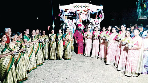ನಂದಿ ರಥಯಾತ್ರೆಗೆ ಪೂಜೆ