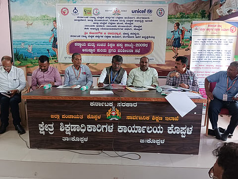 district koppal childrens protaction meeting shekharagouda ramatnala