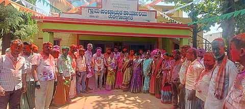 district koppal hanumasagara gp president
