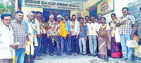 ಸಹಕಾರ ಸಂಘದ ಅಧ್ಯಕ್ಷರಾಗಿ ಮಲ್ಲಿಕಾರ್ಜುನ ಆಯ್ಕೆ