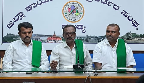 Agrarian Fighters Association Press Conference Mandya