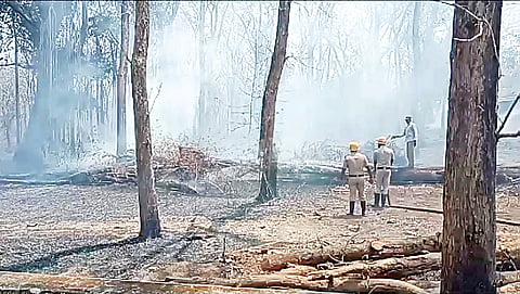 BYALAKUPPE FIRE 1