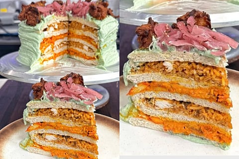Biryani Cake
