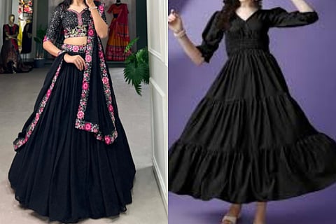 Black Colour Dress