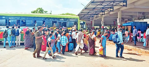 Bus stand