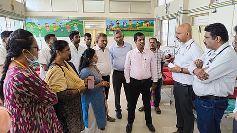 DC Kumara Visit Mims Mandya