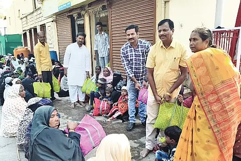 Distribution of Ramadan food kits