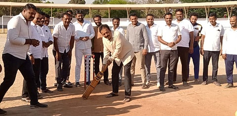 Drive to cricket tournament Mandya