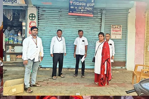 Fake doctor's clinic locked up