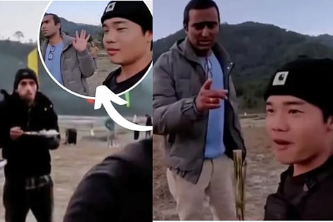 Foreign vlogger