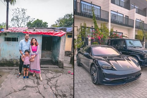 From struggles to luxury