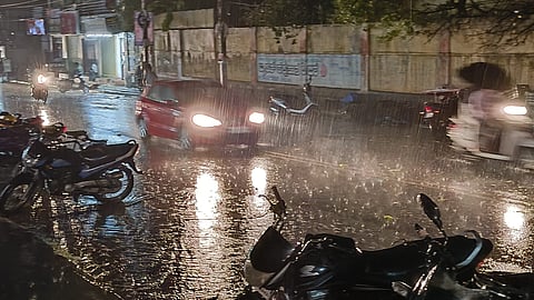 Good rainfall in the district Mandya