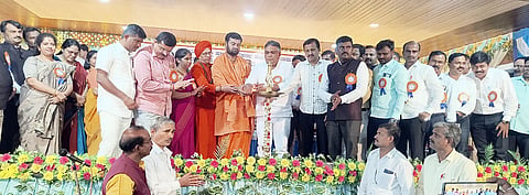 Govt employees function in savanur