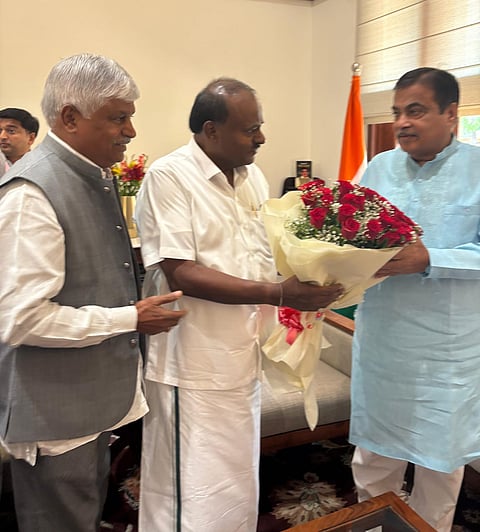 Greensignal for ring road construction Mandya