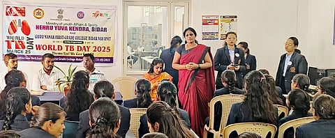 Gurunank First Grade College T.B. Awareness Programme