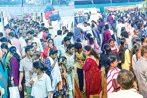 Hampi Utsav 2nd Day Crowd