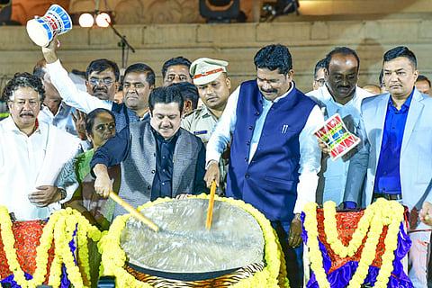 Hampi Utsav Shivaraj Tangadagi Innagaration