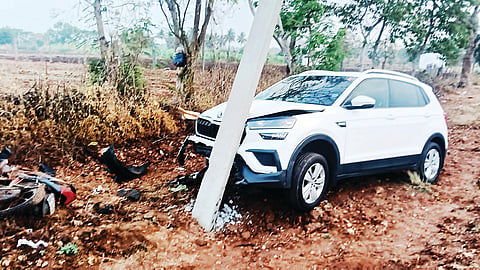 ಕಾರು ಡಿಕ್ಕಿ ಹೊಡೆದು ರೈತ ಸಾವು