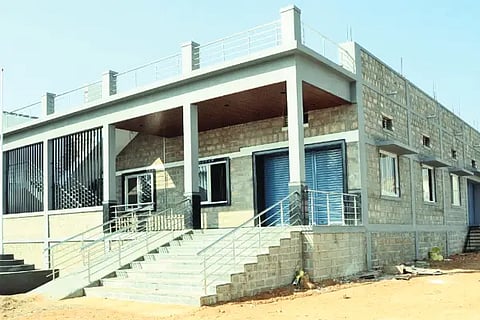 Inauguration of the new building of the cooperative society
