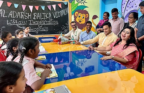 Library opened in Delhi by Mysore's 'Kalisu' Foundation