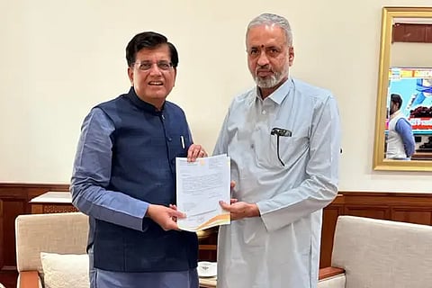 MP Kageri Meets Piyush Ghoyal