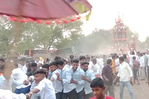 Madivaleshwara Chariot Festival held with splendor