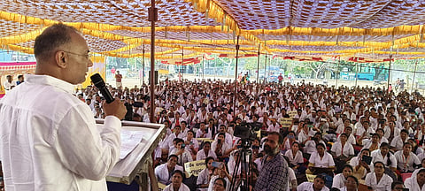 Nurses protest