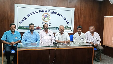 Press Conference on Nandi Ratha Yatra Mandya
