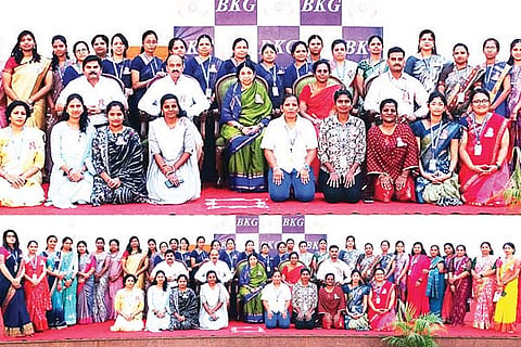 Sandur BKG Global School womensday