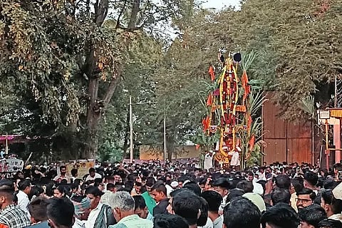 Sasalatti Shivalingeshwara Chariot Festival is a success