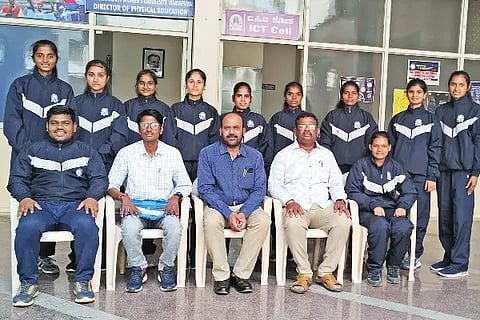 Selected for the Ball Badminton Tournament