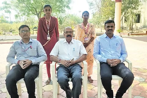Selected for the University Ball Badminton Team
