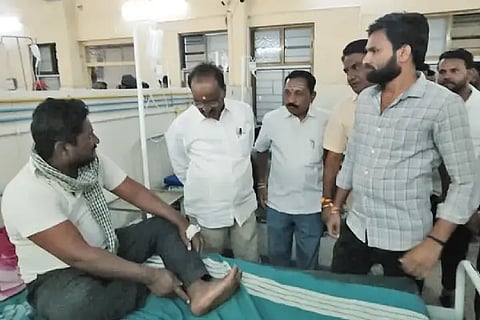 The MLA took the doctor to task