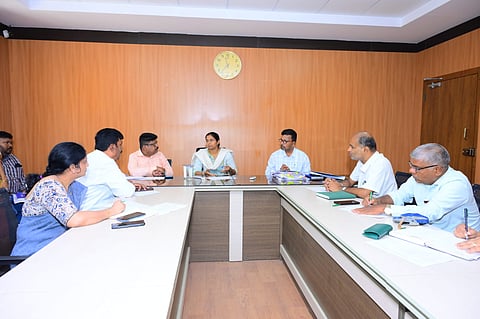 Zilla Panchayat CEO meeting Mandya