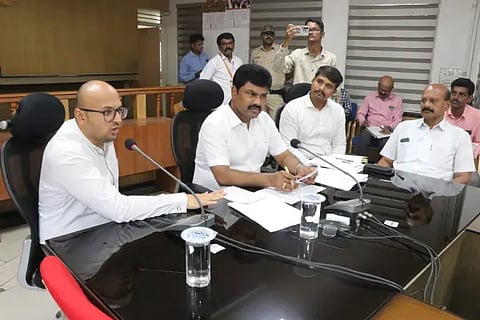 mp raghavendra meeting