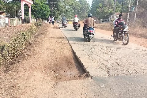 potholes