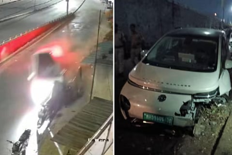 rams 10 vehicles in Maharashtra