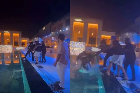 swimming
