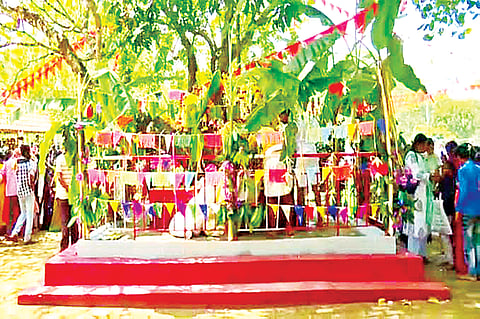 ಭಕ್ತರ ಶ್ರದ್ಧಾ ಕೇಂದ್ರ ಅಯ್ಯಪ್ಪ-ಭದ್ರಕಾಳಿ ದೇಗುಲ