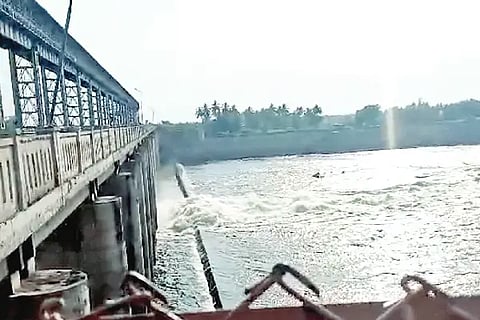 0.3 TMC of water released into Shramabindu Sagar