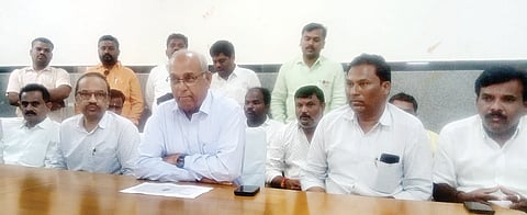 news conference