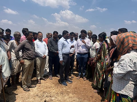 district koppal zp mnrega pd visit indragi village