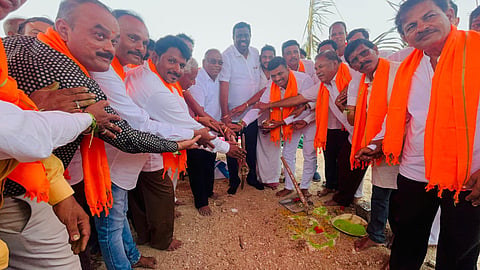 district koppal mla ragahavendra hitanal visit bhaqgyanagra tp