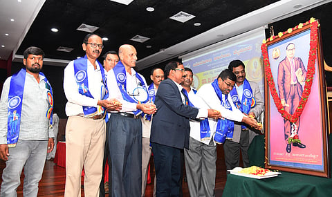 AMBEDKAR JAYANTHI HELD AT ROTARY JLB