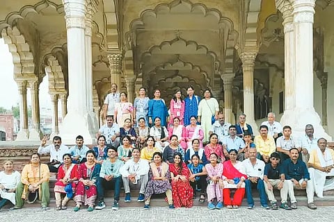 A team of 30 people who went to Kashmir is safe